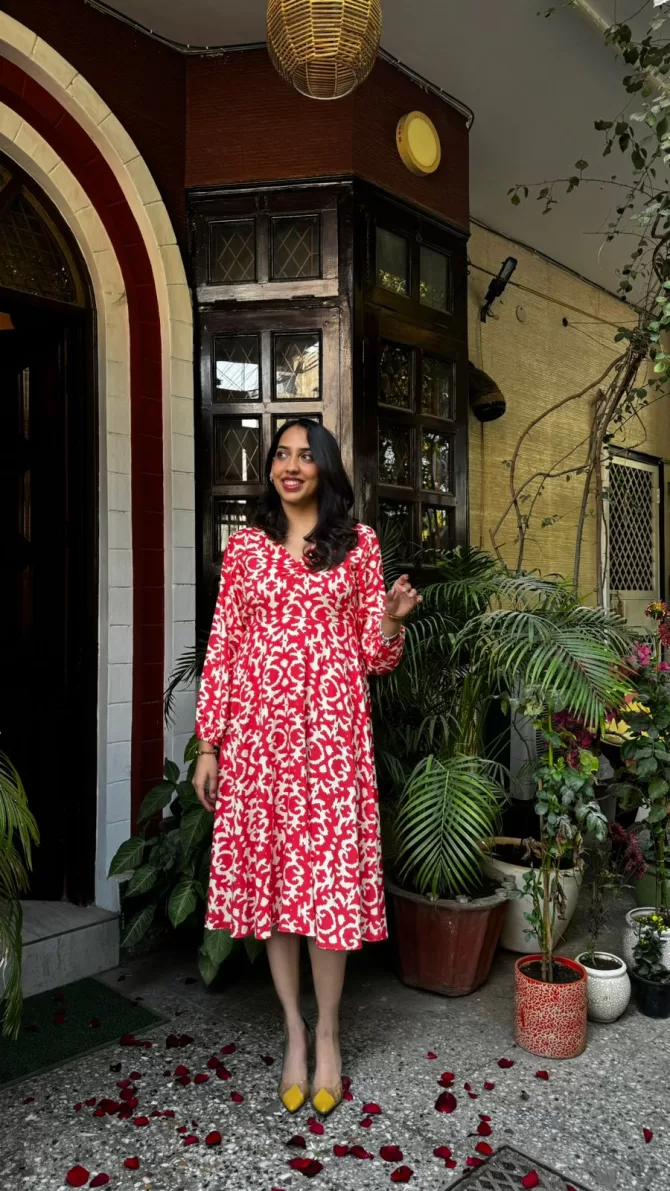 Forever Valentine Midi Dress (Premium Collection)
