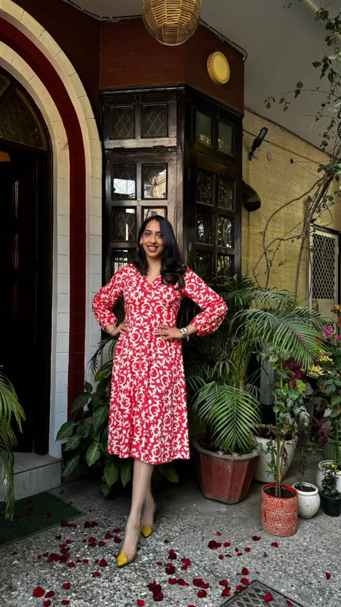 Forever Valentine Midi Dress (Premium Collection)