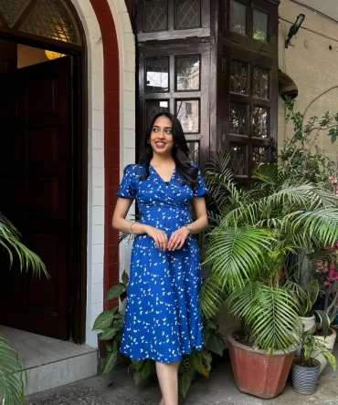 Butterfly Bliss Wrap Dress 2