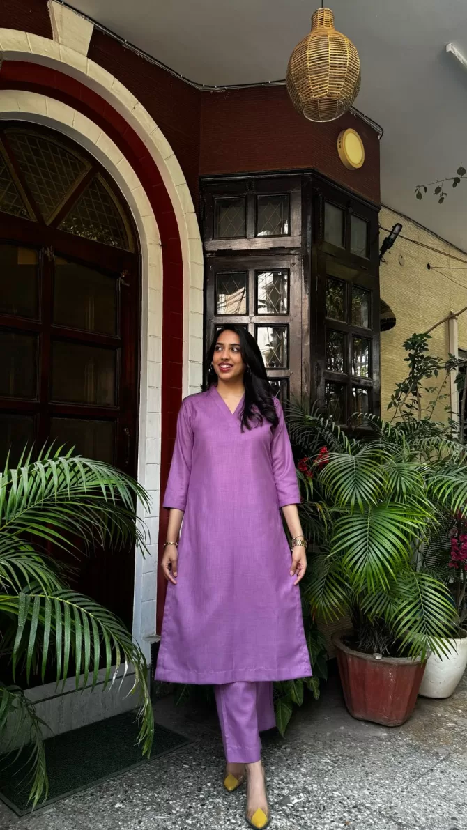 Luxe Lady Cotton Set - Purple