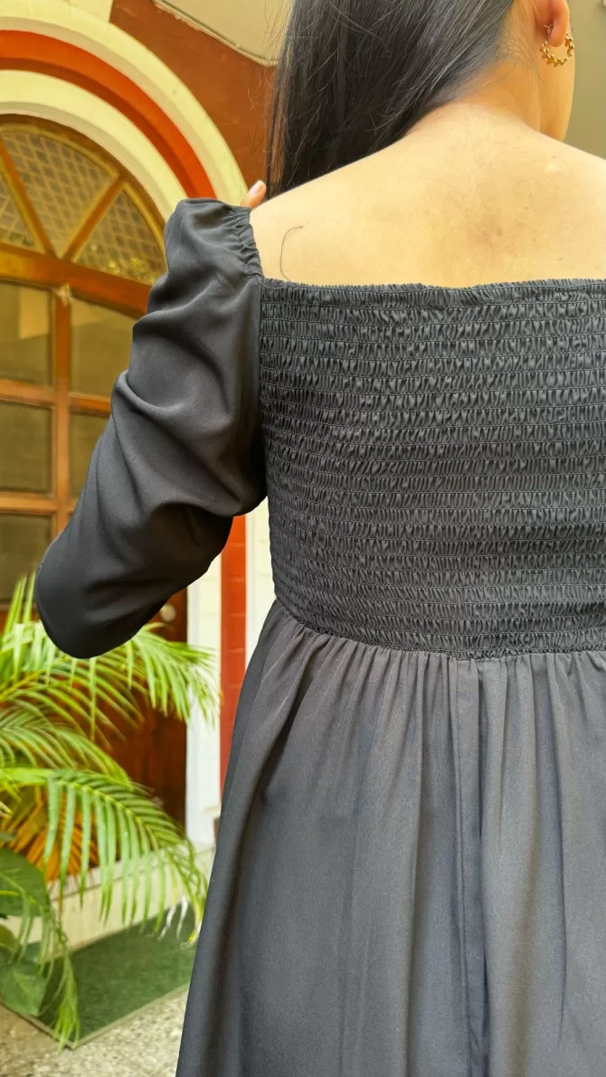 Good Girl Party Dress - Black