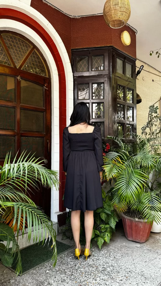 Good Girl Party Dress - Black
