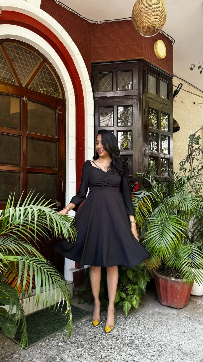 Good Girl Party Dress - Black