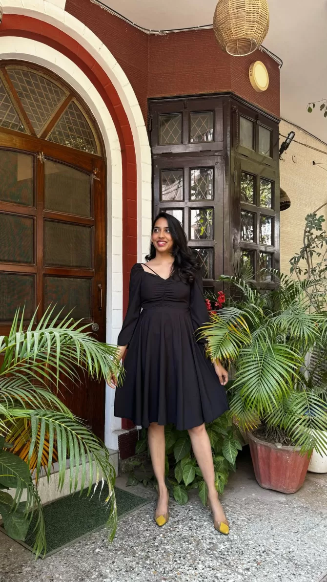 Good Girl Party Dress - Black