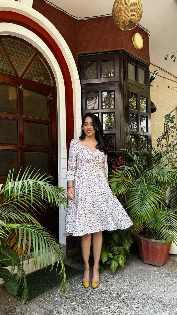 Good Girl Party Dress - White