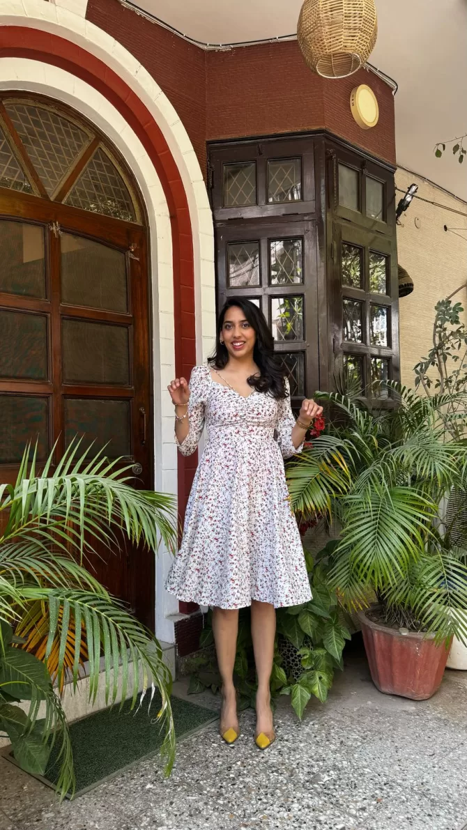 Good Girl Party Dress - White