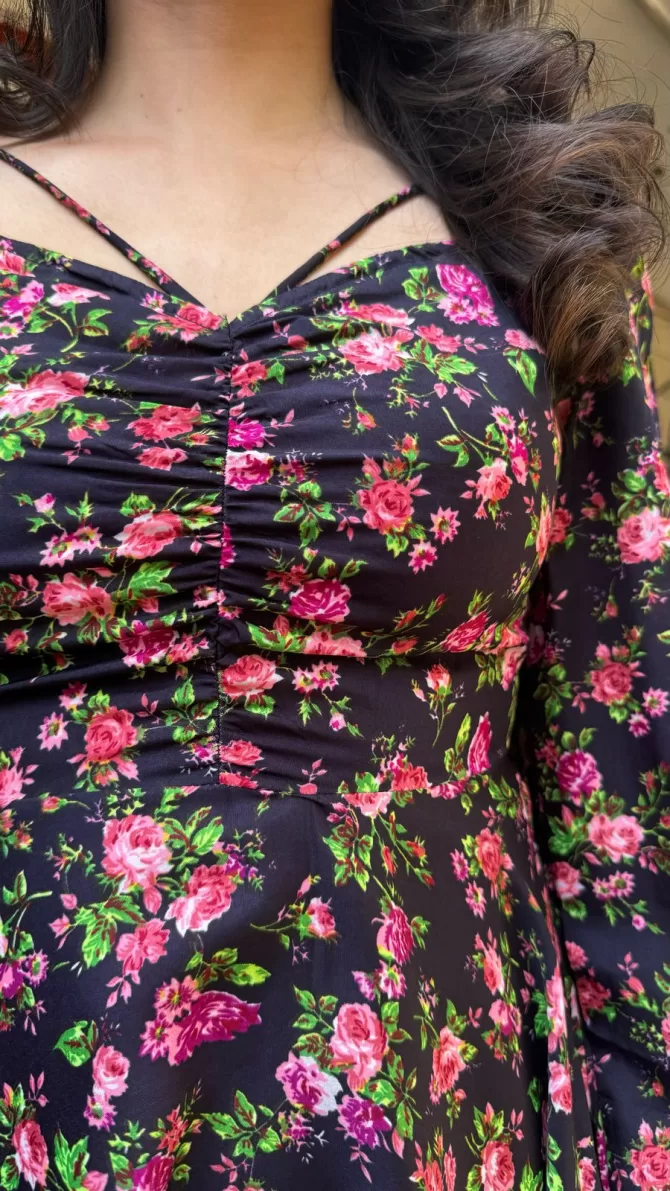 Good Girl Party Dress - Floral