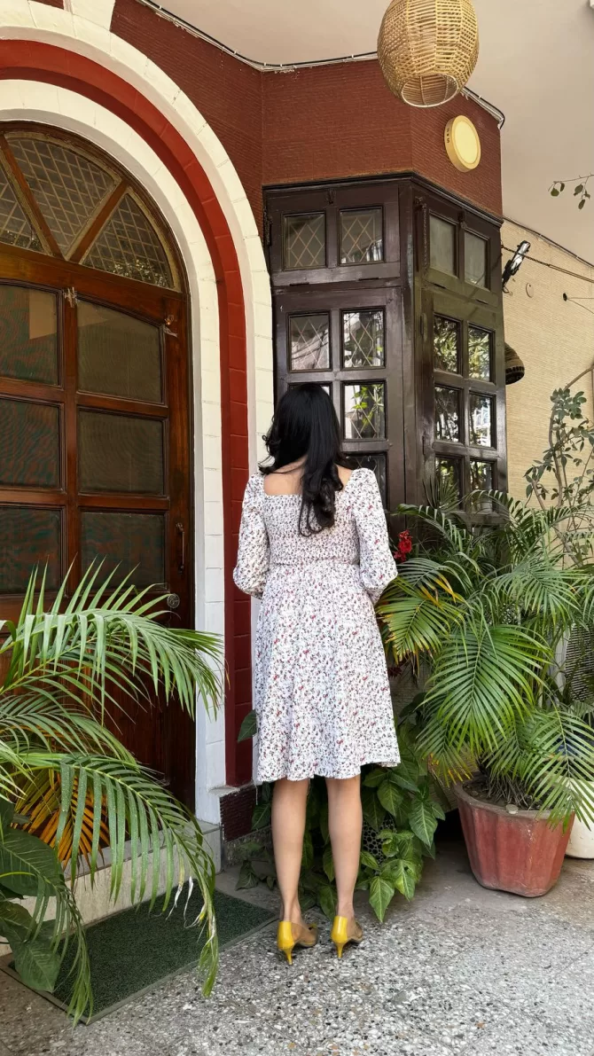 Good Girl Party Dress - White