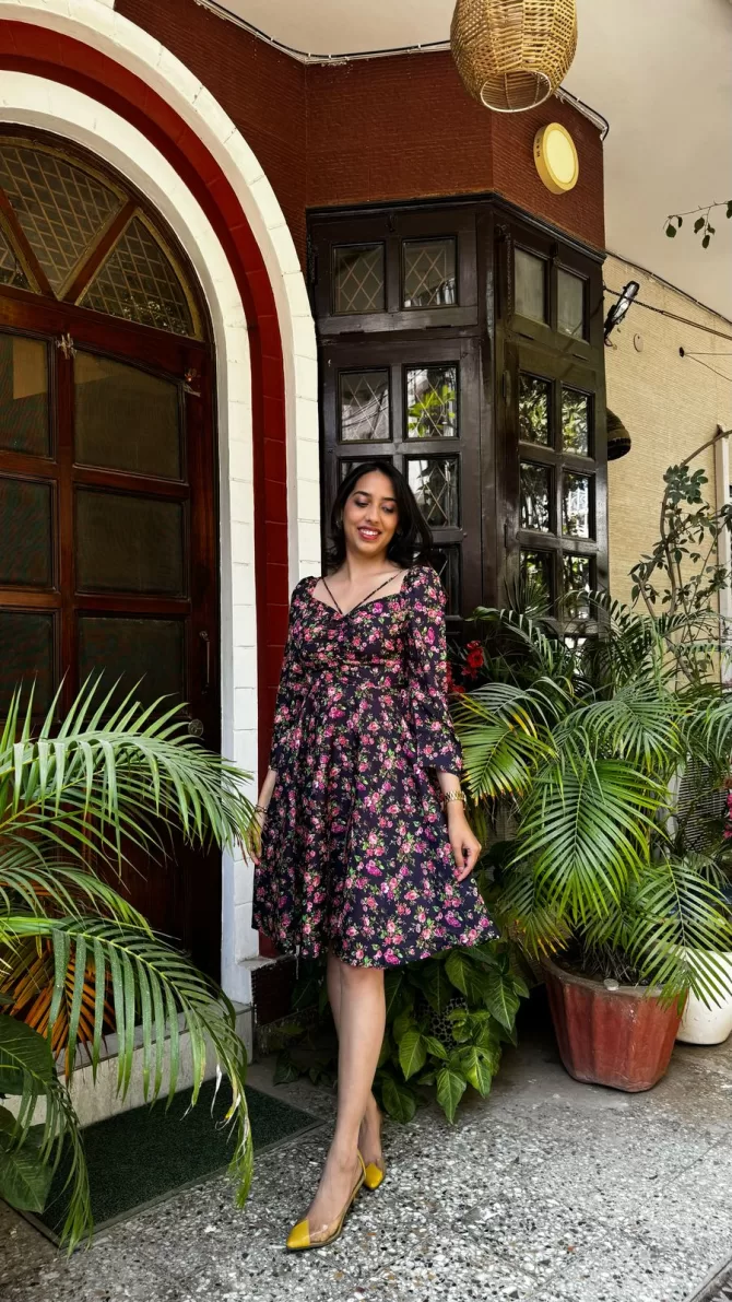 Good Girl Party Dress - Floral