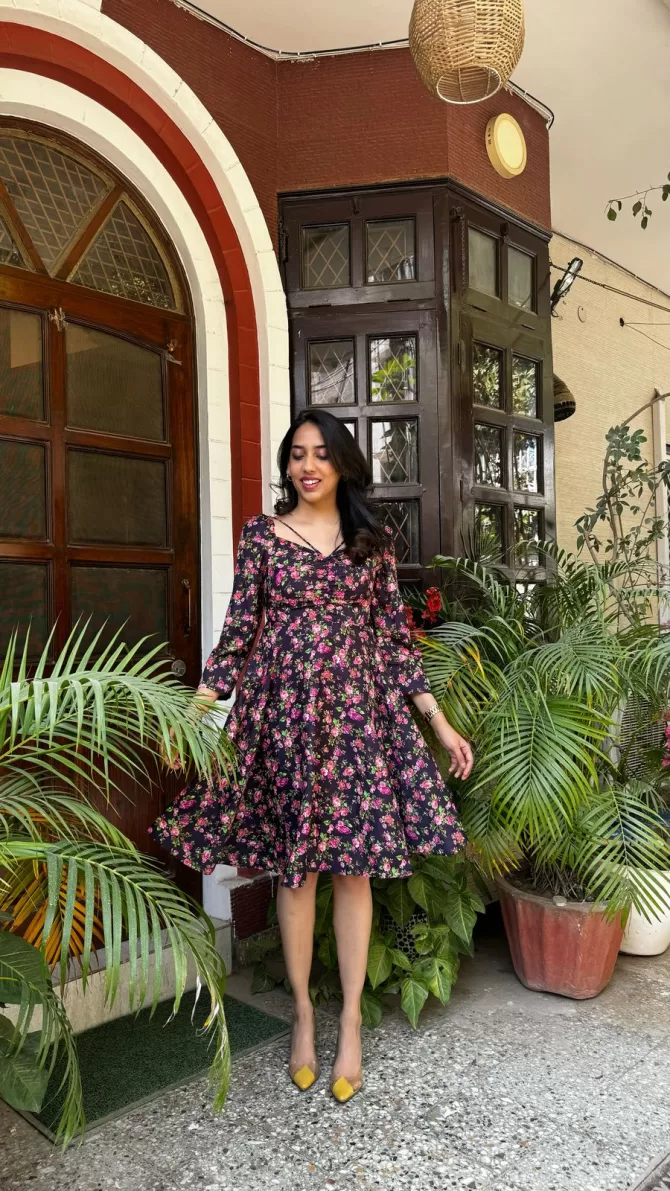 Good Girl Party Dress - Floral