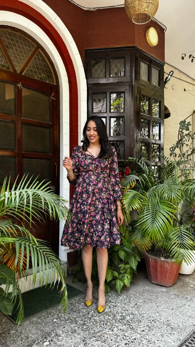 Good Girl Party Dress - Floral