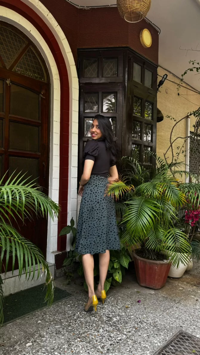 Spotlight Skirt & Top Set - Green