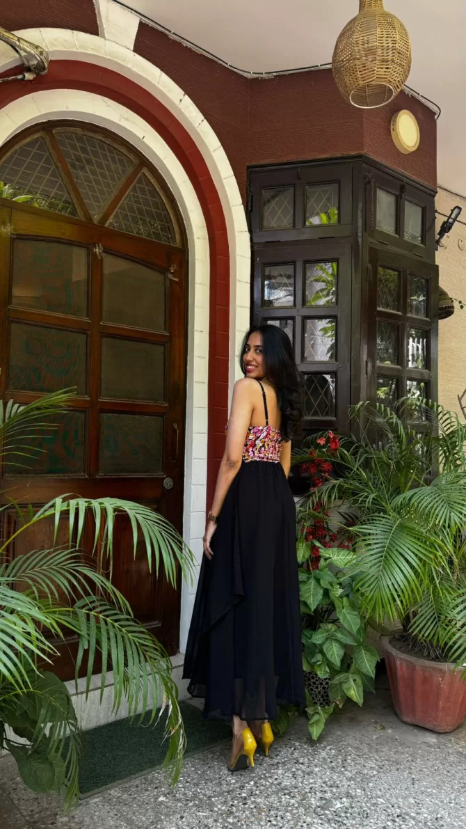 Petals Layered Maxi Dress - Summer