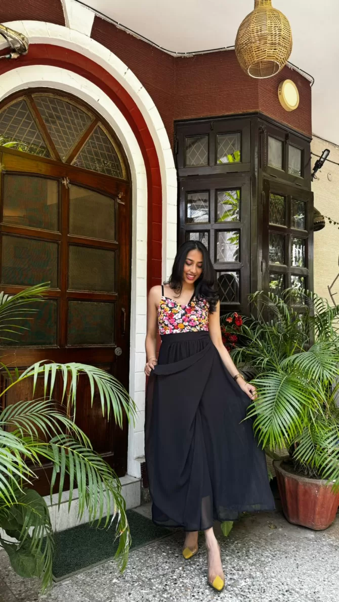 Petals Layered Maxi Dress - Summer