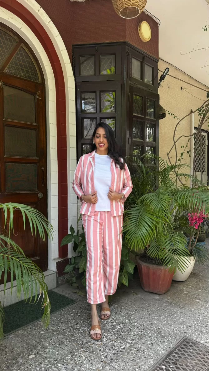 Beach Baby Co-Ord Set - Peach