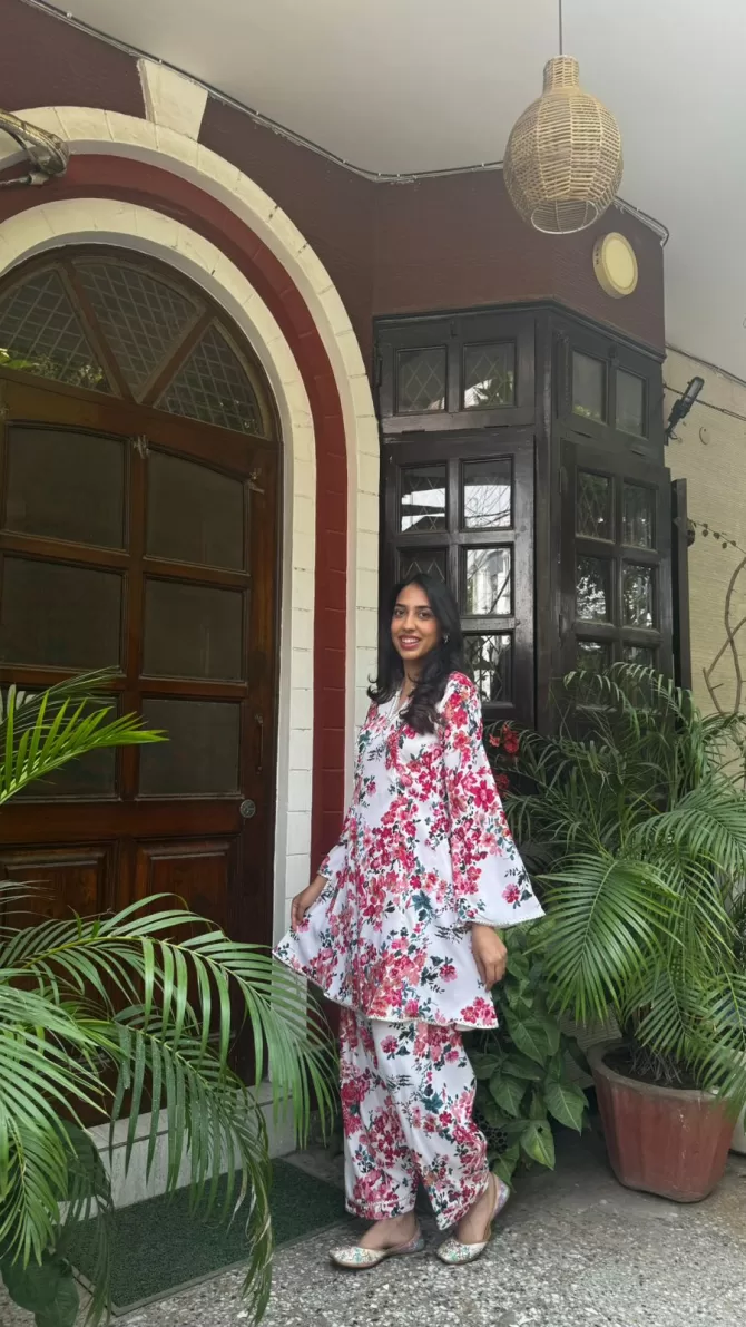 Maternity Afghan Jalebi Set