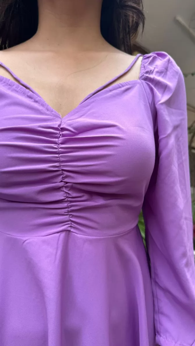 Good Girl Party Dress - Lilac