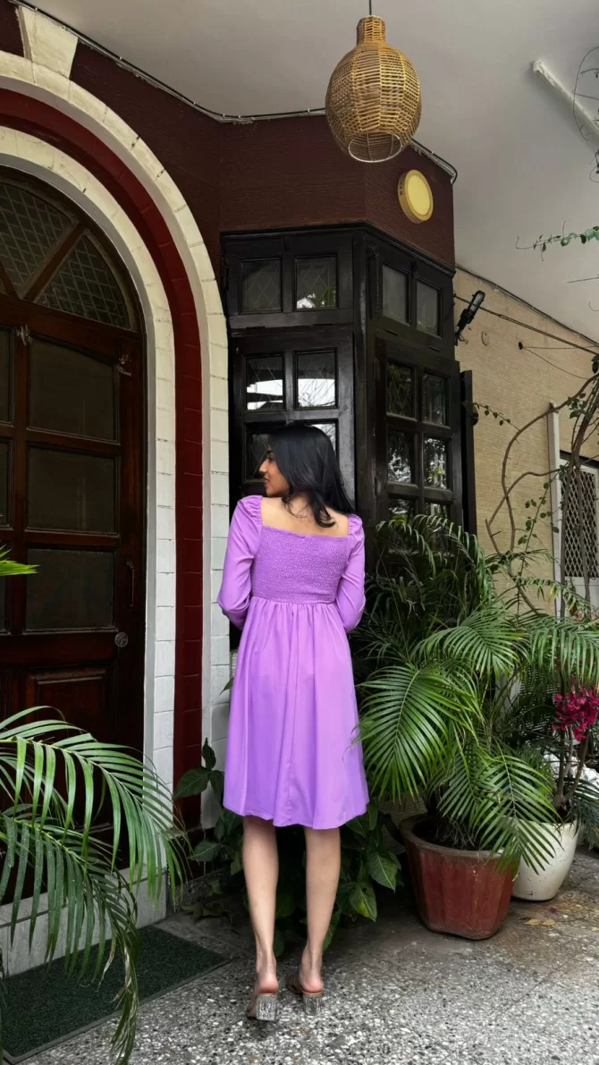 Good Girl Party Dress - Lilac