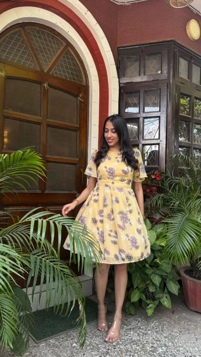 Summer Dream Pastel Dress - Sunshine