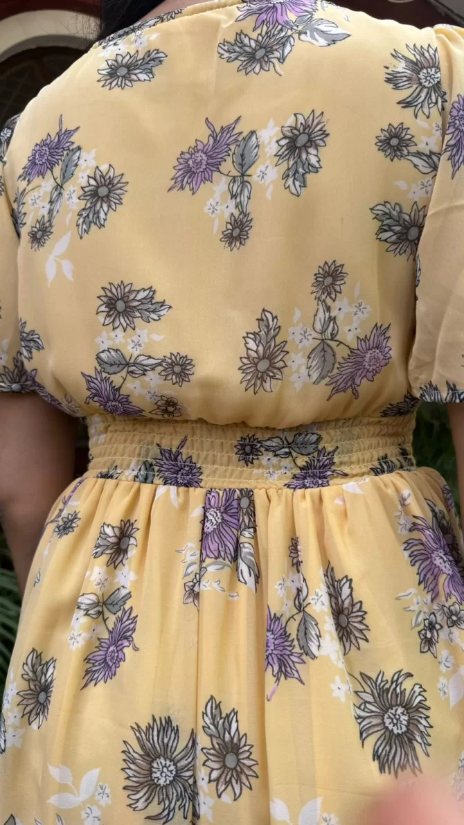 Summer Dream Pastel Dress - Sunshine