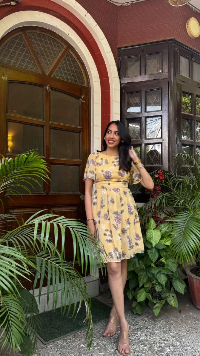 Summer Dream Pastel Dress - Sunshine