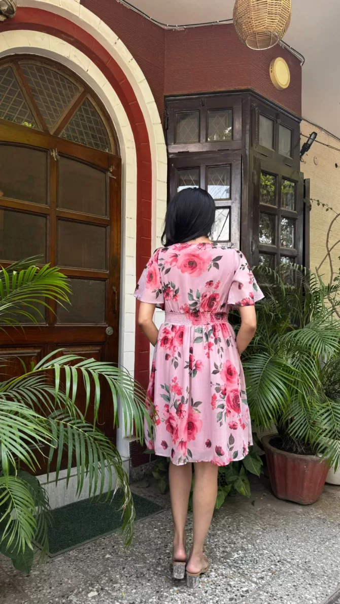 Summer Dream Pastel Dress - Pink