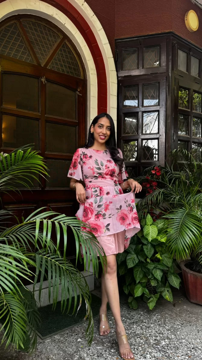 Summer Dream Pastel Dress - Pink