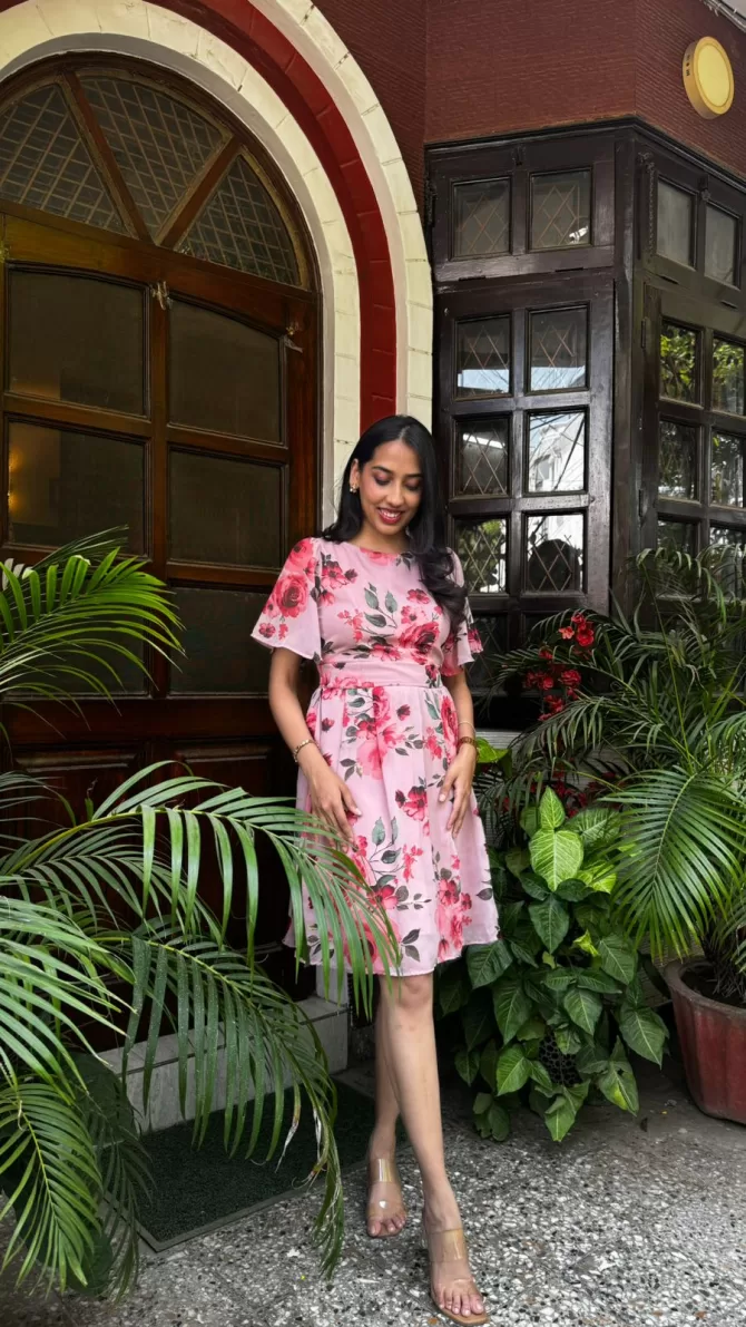 Summer Dream Pastel Dress - Pink