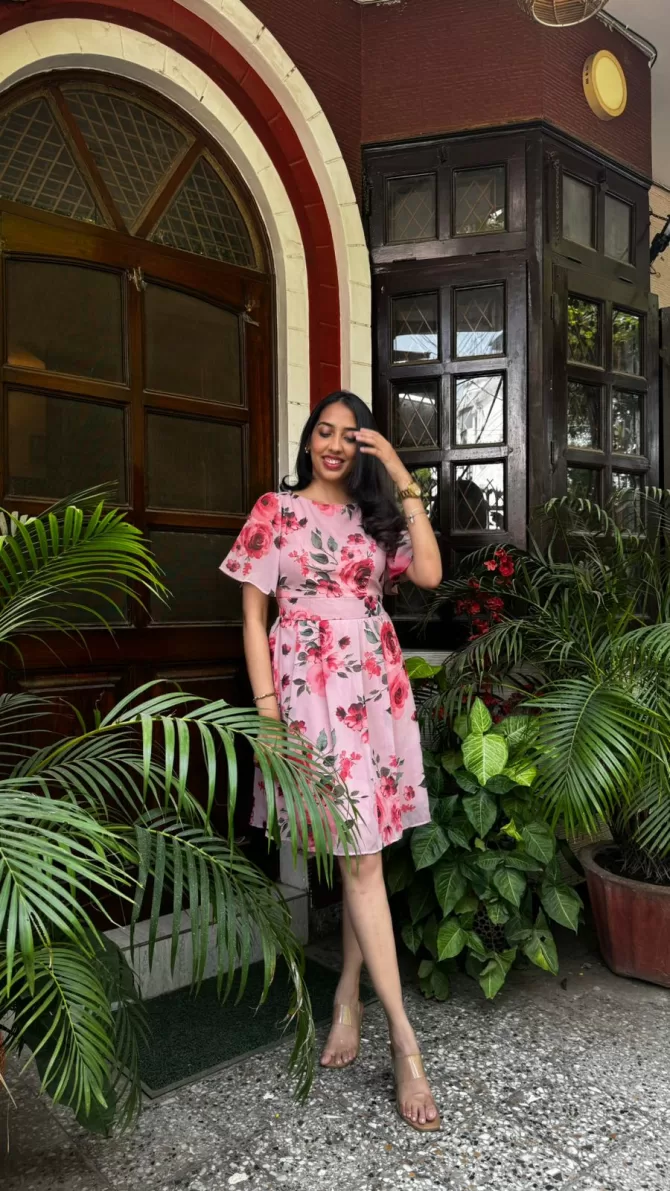 Summer Dream Pastel Dress - Pink