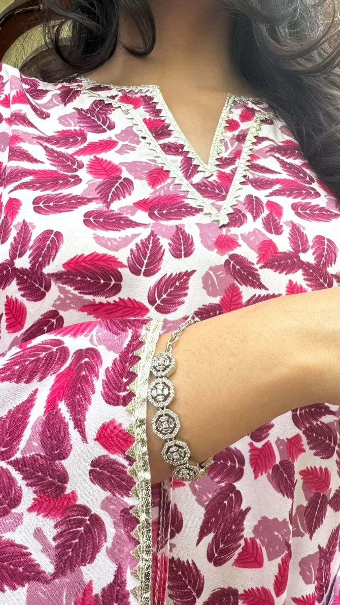 Afghan Jalebi Set - Purple