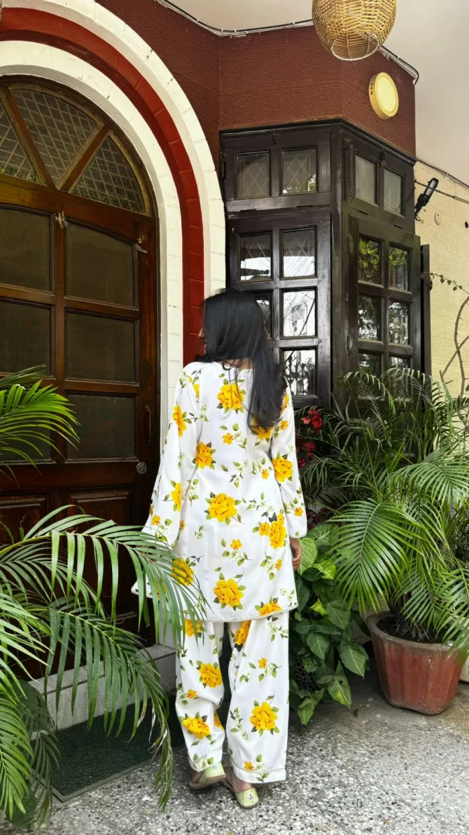 Afghan Jalebi Set - Yellow