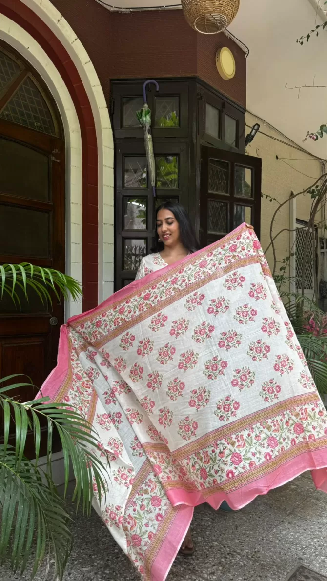 Gulabi Girl Dupatta Suit Set - ( Super Premium Collection)