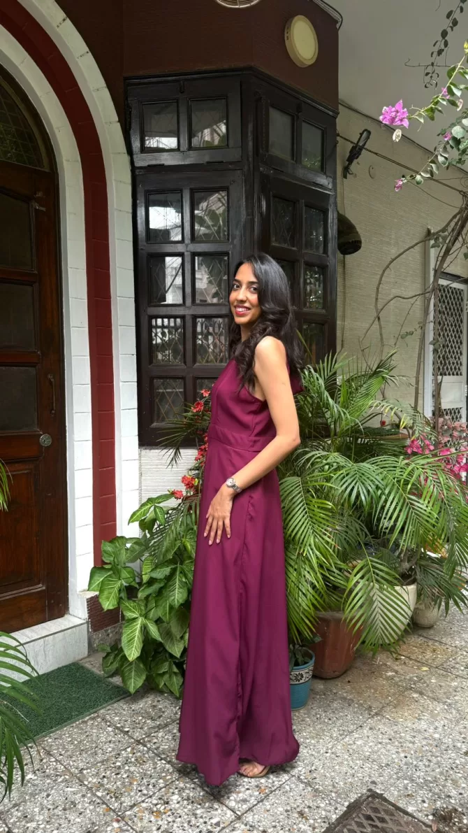 Luxe Jumpsuit - Wine