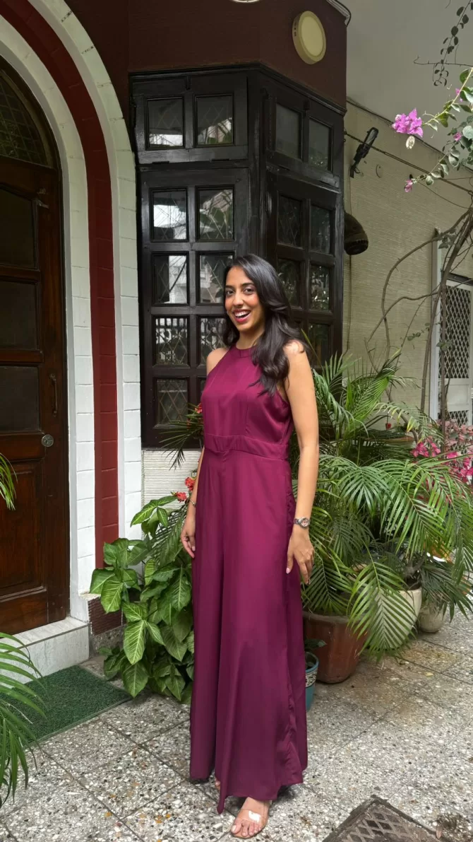Luxe Jumpsuit - Wine