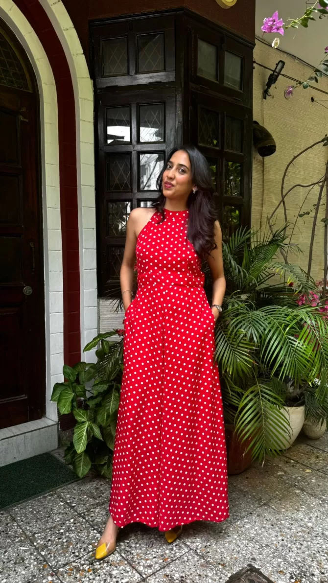 Luxe Jumpsuit - Polka