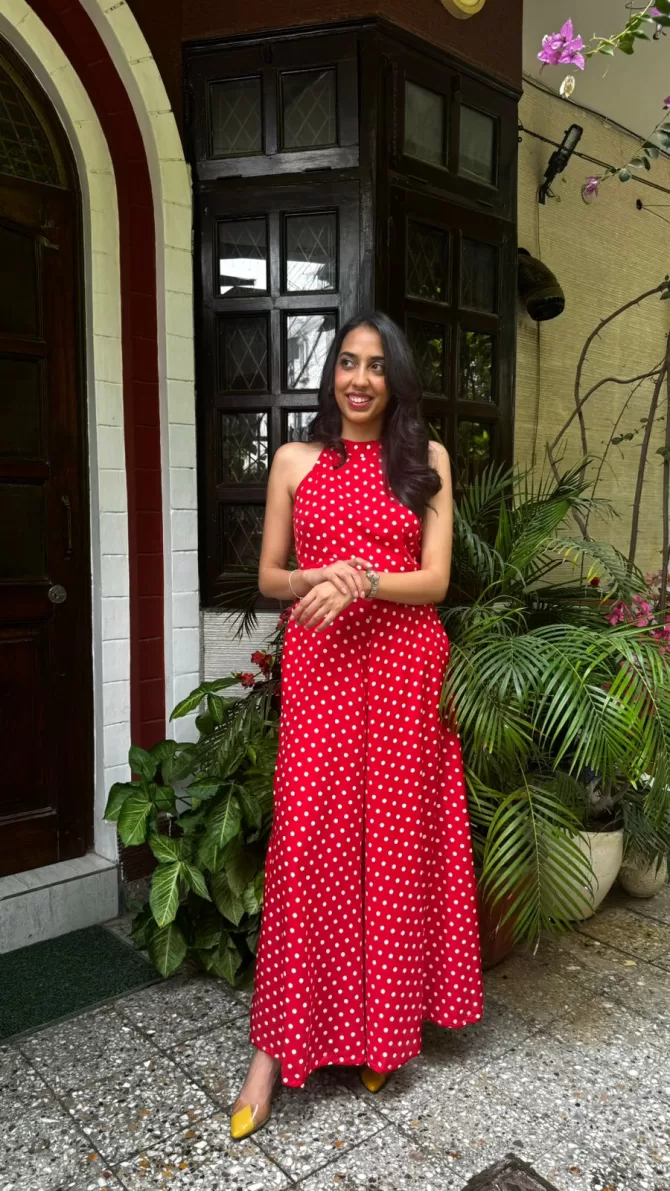 Luxe Jumpsuit - Polka