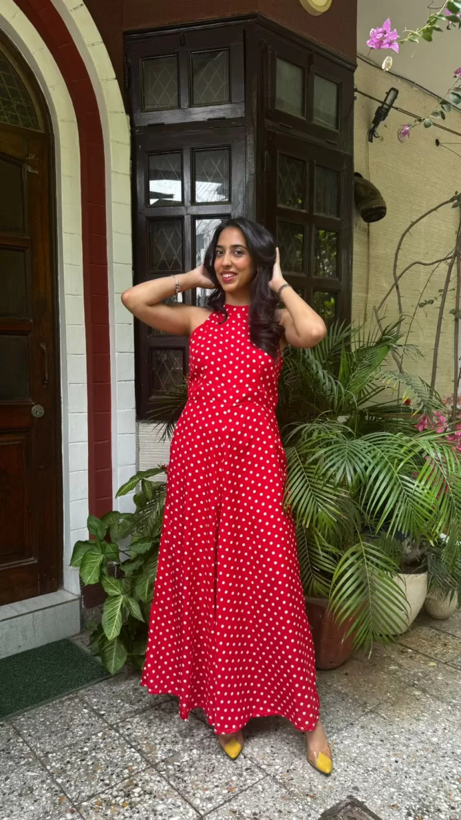 Luxe Jumpsuit - Polka
