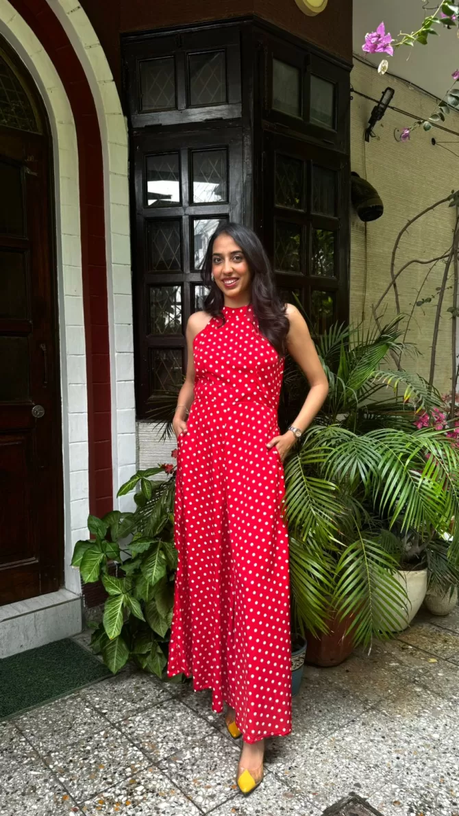 Luxe Jumpsuit - Polka